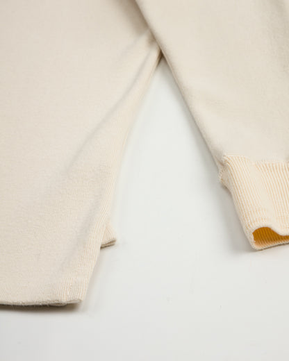 Black Sign Heavyweight 1920s Amish Henley - Beige - Standard & Strange