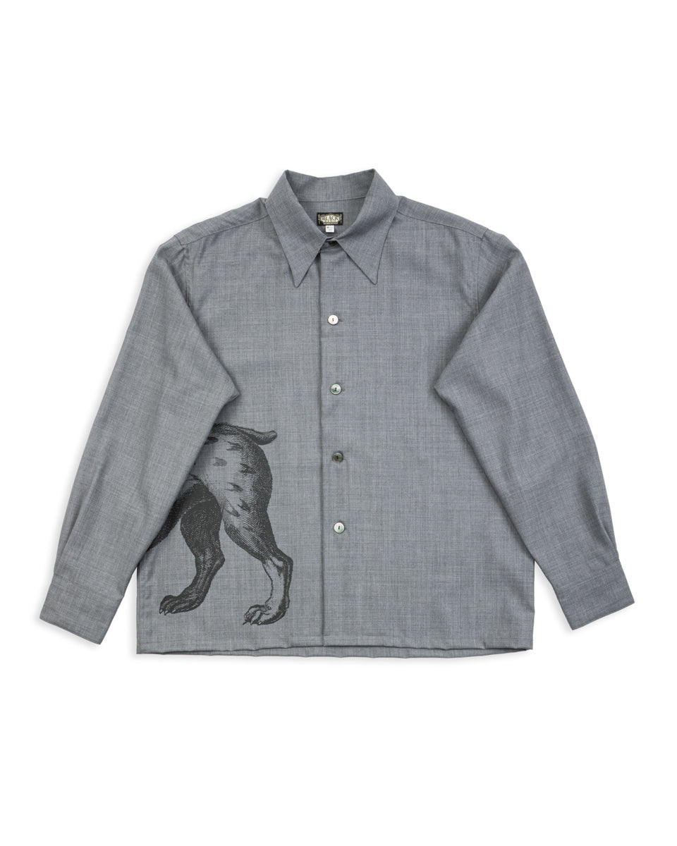 Black Sign Jonston Shirts "Lynx" - Smoke Gray - Standard & Strange