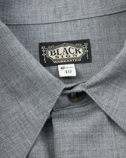 Black Sign Jonston Shirts "Lynx" - Smoke Gray - Standard & Strange