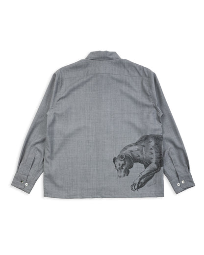 Black Sign Jonston Shirts "Lynx" - Smoke Gray - Standard & Strange