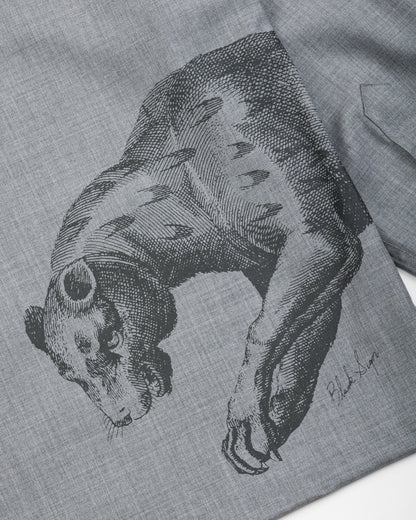 Black Sign Jonston Shirts "Lynx" - Smoke Gray - Standard & Strange