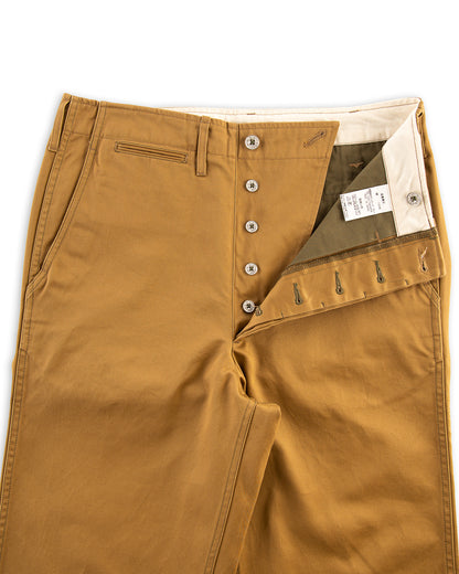 Black Sign Khaki Chino Trousers Type 2 - Beige - Standard & Strange
