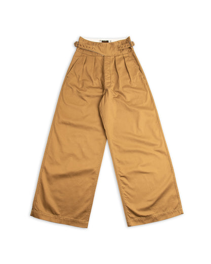 Black Sign Khaki Chino Wide Gurkha Pants - Field Beige - Standard & Strange