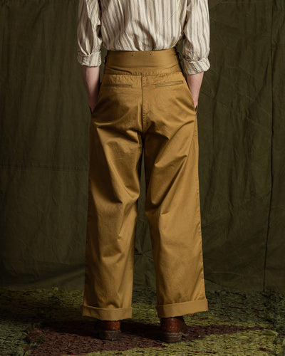 Black Sign Khaki Chino Wide Gurkha Pants - Field Beige - Standard & Strange