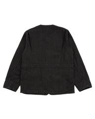 Black Sign Linen Canvas Shooting Jacket - Midnight Black - Standard & Strange