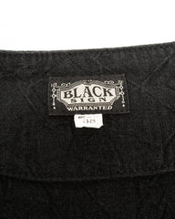 Black Sign Linen Canvas Shooting Jacket - Midnight Black - Standard & Strange