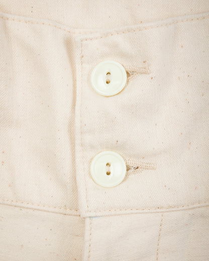 Black Sign Military Back Satin Combat Trousers - Sand White - Standard & Strange