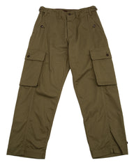 Black Sign Military Herringbone Driving Trousers - Soldier Green - Standard & Strange