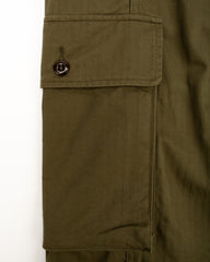 Black Sign Military Herringbone Driving Trousers - Soldier Green - Standard & Strange