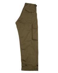 Black Sign Military Herringbone Driving Trousers - Soldier Green - Standard & Strange