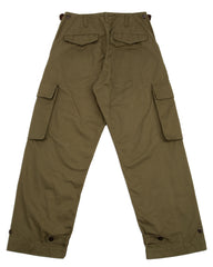 Black Sign Military Herringbone Driving Trousers - Soldier Green - Standard & Strange