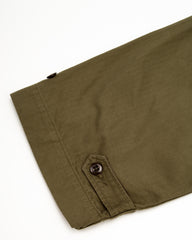 Black Sign Military Herringbone Driving Trousers - Soldier Green - Standard & Strange