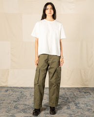 Black Sign Military Herringbone Driving Trousers - Soldier Green - Standard & Strange