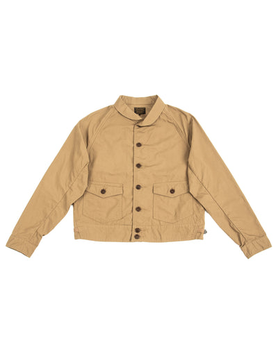 Military Ripstop Civilian Cossack Jacket - Dust Beige