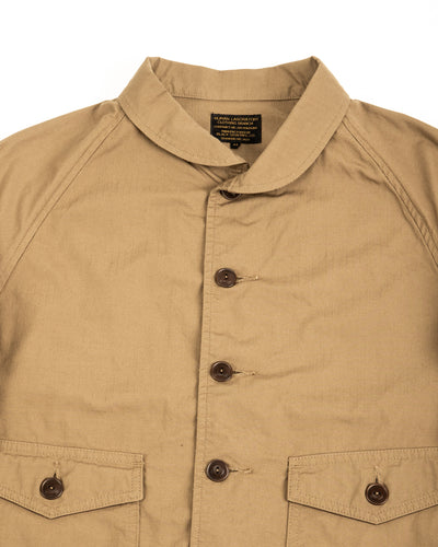 Military Ripstop Civilian Cossack Jacket - Dust Beige