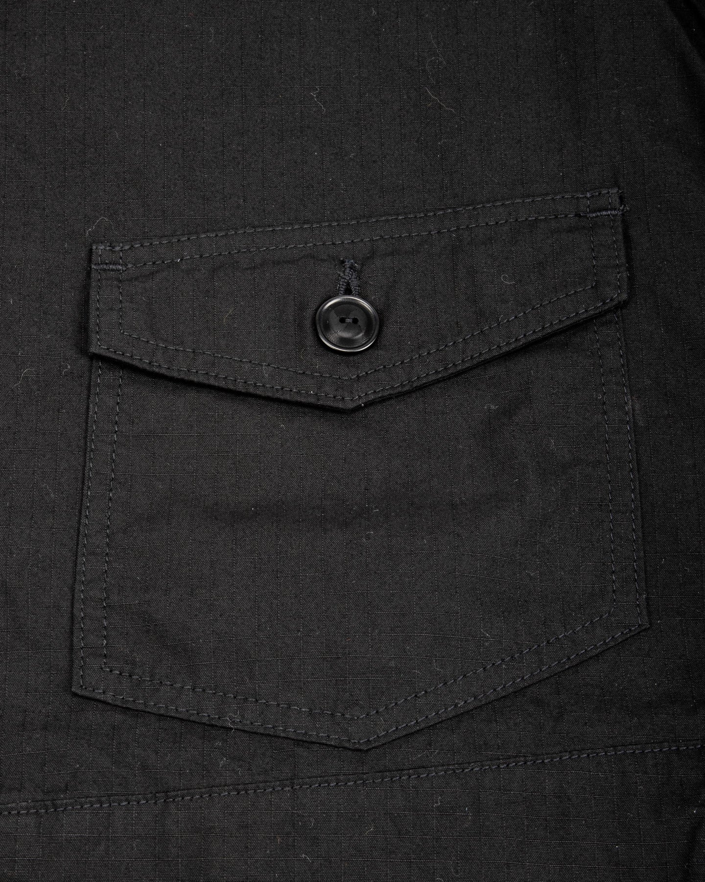 Military Ripstop Civilian Cossack Jacket - Surprise Black