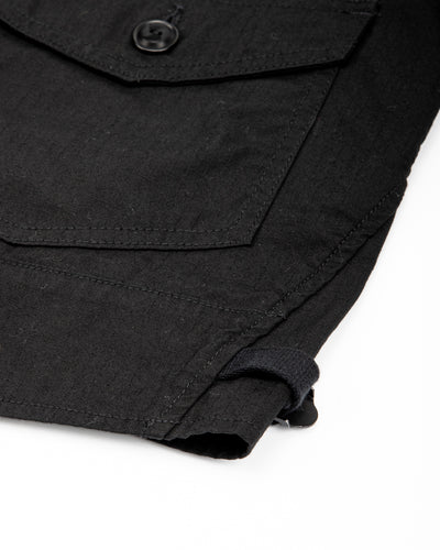 Military Ripstop Civilian Cossack Jacket - Surprise Black
