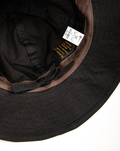 Military Ripstop Utility Hat - Surprise Black