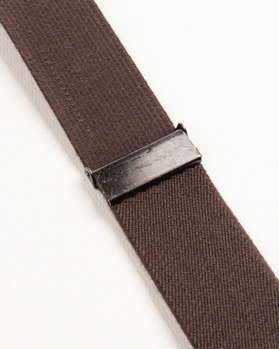 Black Sign Military Suspender - Battlefield Brown - Standard & Strange
