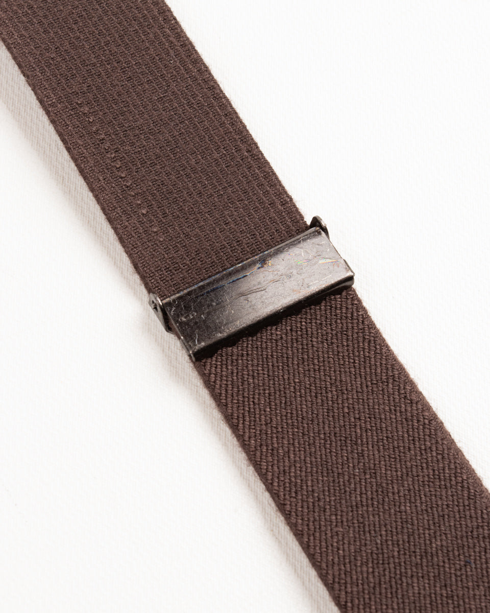 Black Sign Military Suspender - Battlefield Brown - Standard & Strange