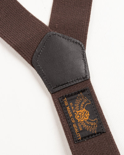 Black Sign Military Suspender - Battlefield Brown - Standard & Strange