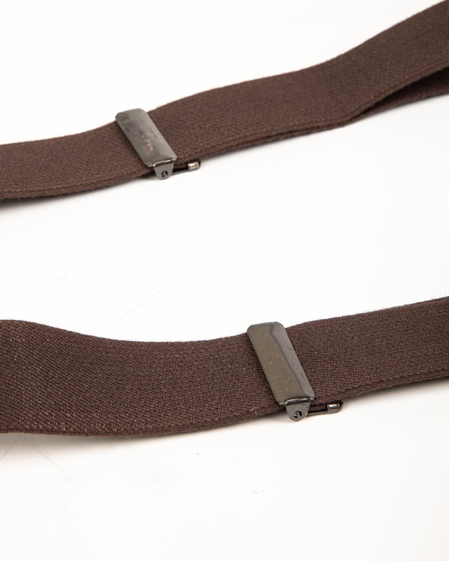 Black Sign Military Suspender - Battlefield Brown – Standard & Strange