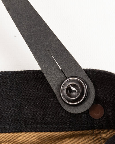 Black Sign Military Suspender - Surprise Black - Standard & Strange