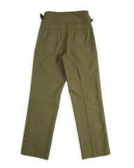 Black Sign Military Twill Gurkha Pants - Soldier Green - Standard & Strange