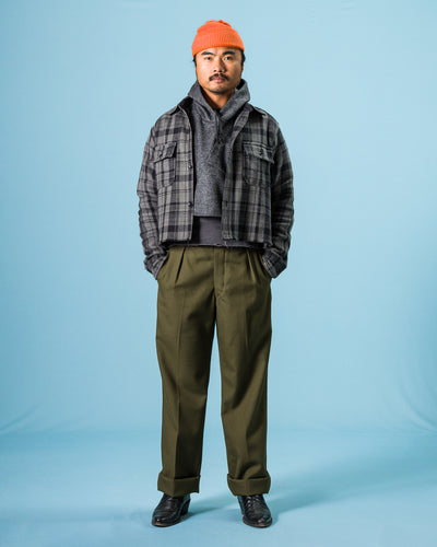 Black Sign Military Twill Gurkha Pants - Soldier Green - Standard & Strange