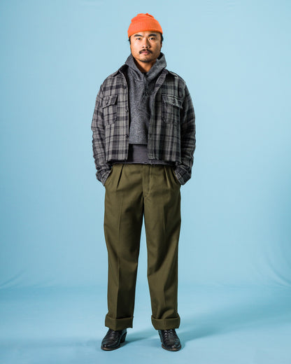 Black Sign Military Twill Gurkha Pants - Soldier Green - Standard & Strange