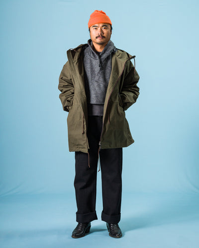 Black Sign Neo Devil Dogs Coat - Hide Olive - Standard & Strange