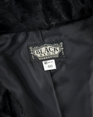 Black Sign Night Walker Jacket - Shine Black - Standard & Strange