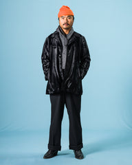 Night Walker Jacket - Shine Black