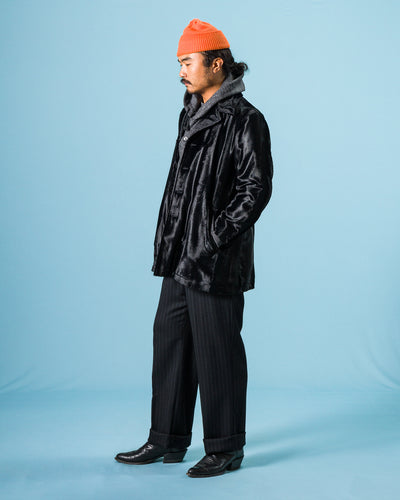 Black Sign Night Walker Jacket - Shine Black - Standard & Strange