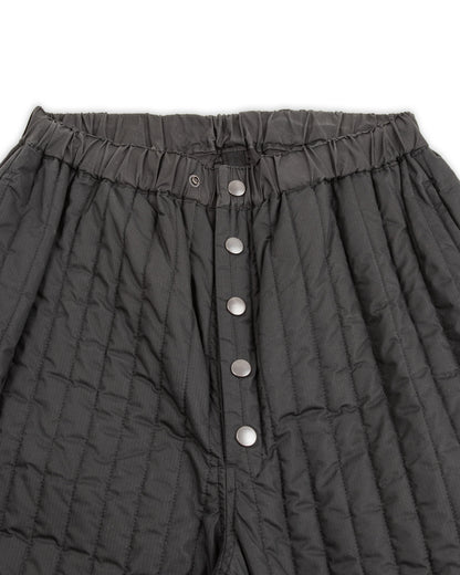 Black Sign Oiled Quilting Athletic Pants - Oiled Black - Standard & Strange