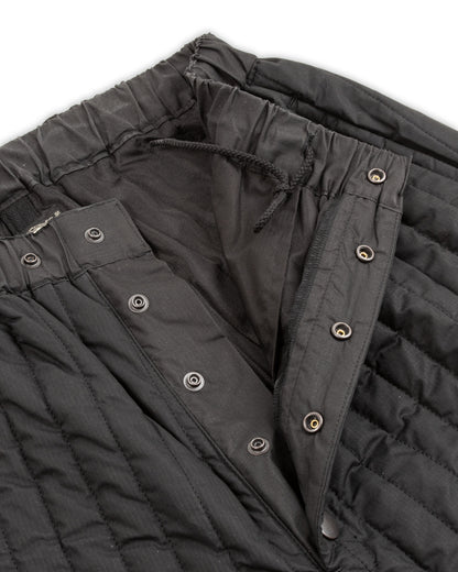 Black Sign Oiled Quilting Athletic Pants - Oiled Black - Standard & Strange