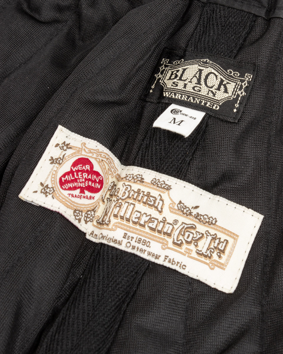 Black Sign Oiled Quilting Athletic Pants - Oiled Black - Standard & Strange