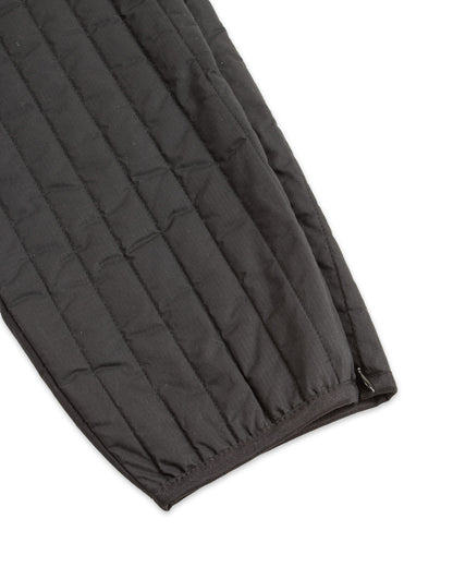 Black Sign Oiled Quilting Athletic Pants - Oiled Black - Standard & Strange