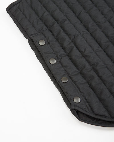 Black Sign Oiled Quilting Lumberjack Vest - Oiled Black - Standard & Strange