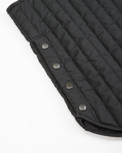 Black Sign Oiled Quilting Lumberjack Vest - Oiled Black - Standard & Strange