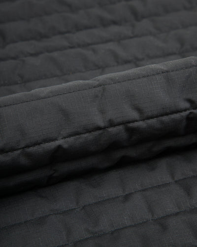 Black Sign Oiled Quilting Lumberjack Vest - Oiled Black - Standard & Strange