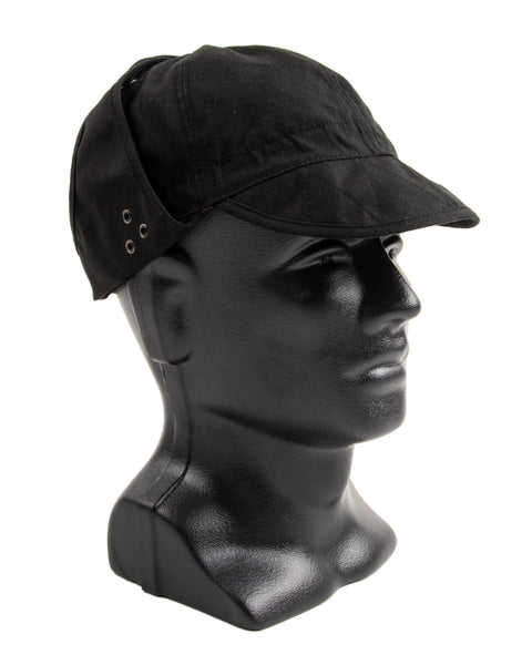 Paraffin Weather Aviator Cap - Sand Black