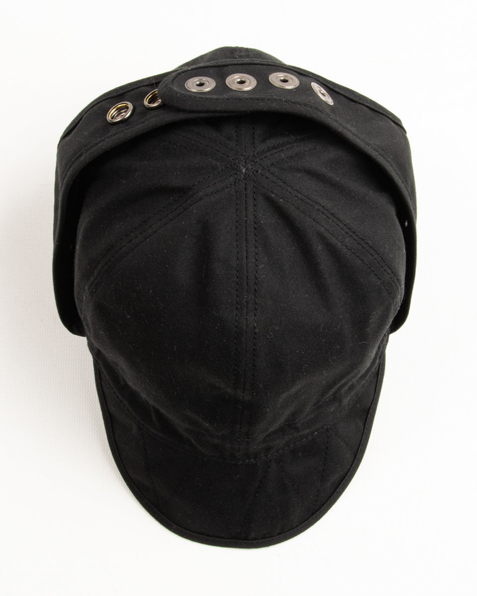 Black Sign Paraffin Weather Aviator Cap - Sand Black – Standard