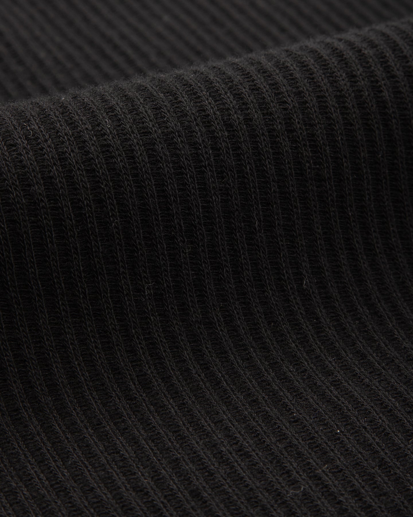 Black Sign Railroad Knit No Sleeve Amish Underwear - Midnight Black - Standard & Strange