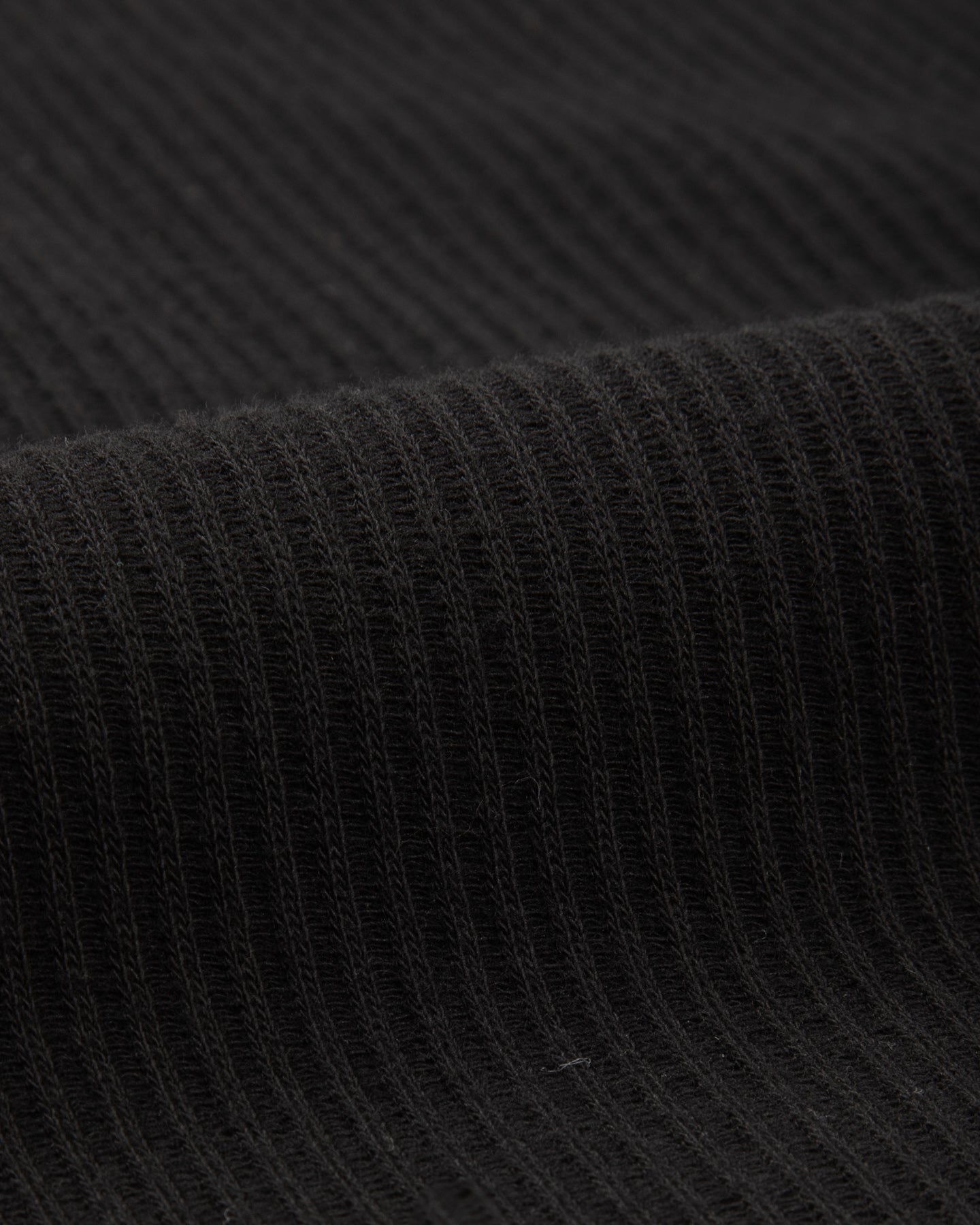 Black Sign Railroad Knit S/S Amish Underwear - Midnight Black - Standard & Strange