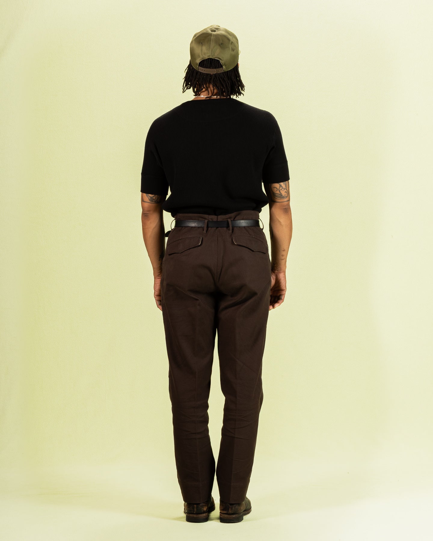 Black Sign Railroad Knit S/S Amish Underwear - Midnight Black - Standard & Strange