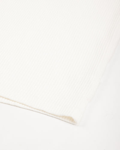 Black Sign Railroad Knit S/S Amish Underwear - Salt White - Standard & Strange