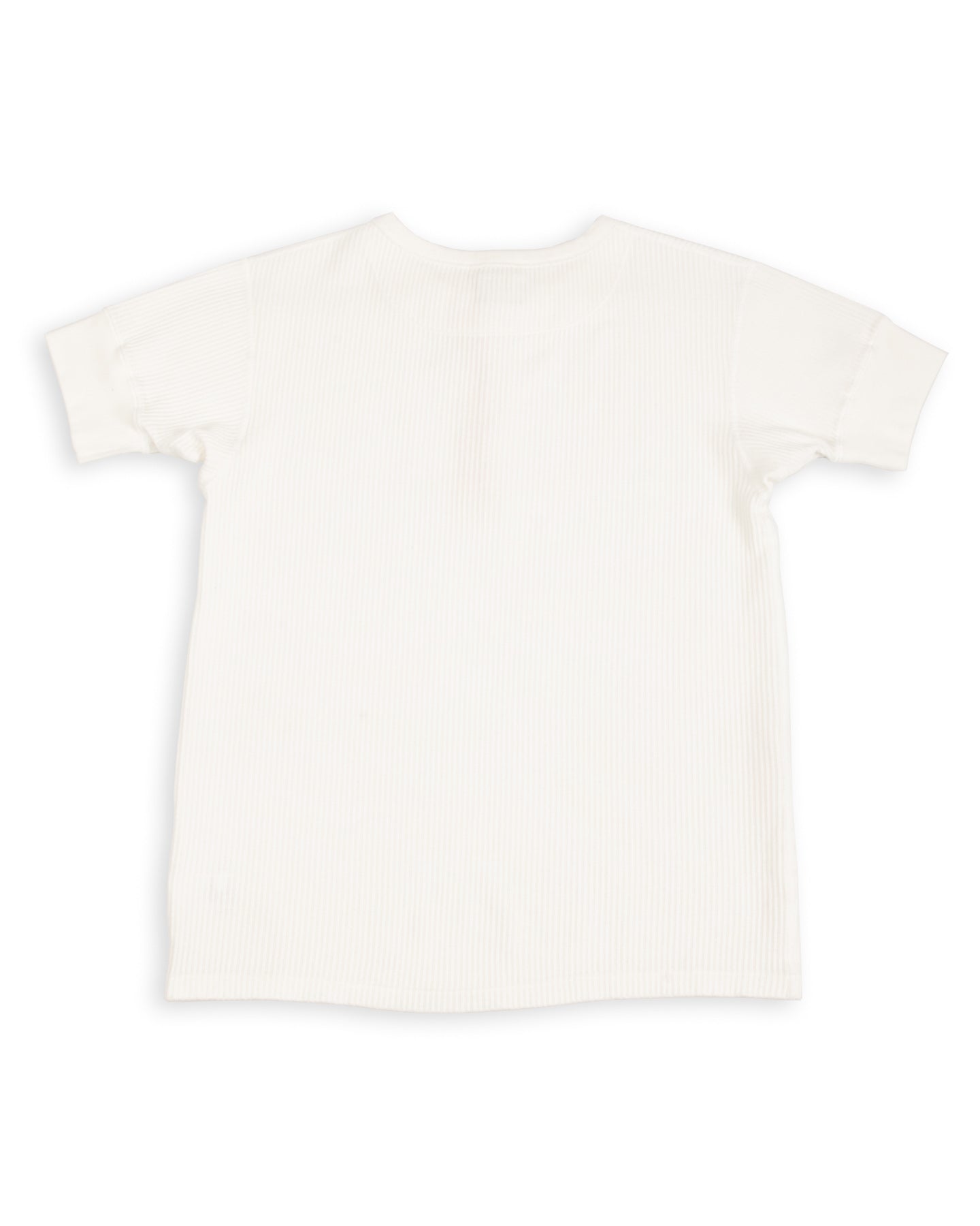 Black Sign Railroad Knit S/S Amish Underwear - Salt White - Standard & Strange