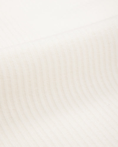 Black Sign Railroad Knit S/S Amish Underwear - Salt White - Standard & Strange