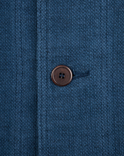 Black Sign Rasp Dobby Utility Jacket - Blue Moon - Standard & Strange